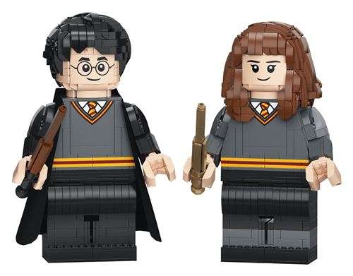 LEGO Harry Potter et Hermione Granger (76393) - 26cm de haut, 1673 pièces