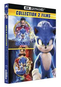 Coffret Blu-ray 4K Ultra HD Sonic 1 & 2