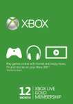 Abonnement de 12 mois au Xbox Live Gold - Convertible en 12 mois Ultimate (Dématérialisé - Store Turquie)