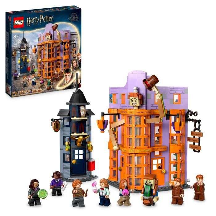 Set Lego Harry Potter - Le Chemin de Traverse : Weasley, Farces pour Sorciers Facétieux (7 figurines incluses, 76422)
