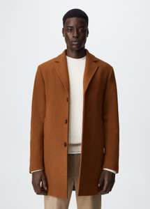 Manteau en laine recyclée Mango - Tailles XS, S et M