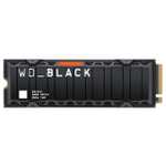 SSD interne NVMe Western Digital WD_Black SN850X 2280 PCIe 4.0 - 1 To avec Heatsink (WDS100T2XHE)