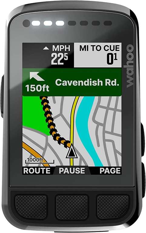 Compteur GPS pour Vélo Wahoo Elemnt Bolt V2 (wahoofitness.com)