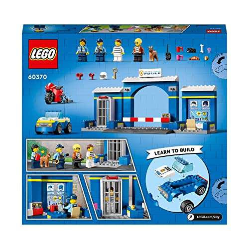 Jeu de construction Lego City La Course-Poursuite au Poste de Police n°60370 (via coupon)