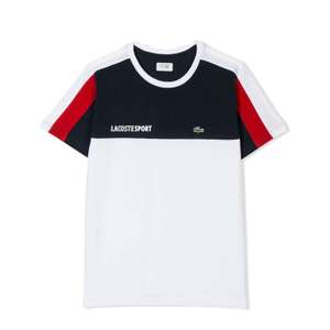 T-Shirt Lacoste pour enfant - 6, 8, 10ans (dmsports.fr)