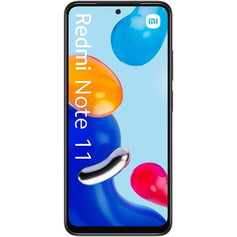 Smartphone 6.43" Xiaomi Redmi Note 11 - AMOLED FHD+ 90 Hz, Snapdragon 680, RAM 4 Go, 128 Go, 50+8+2+2 MP, 5000 mAh, NFC (Entrepôt France)
