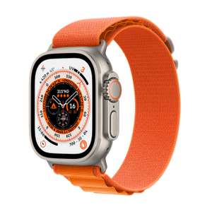 Montre Connectée Apple Watch Ultra 49mm GPS + Cellulaire - Orange, Taille S