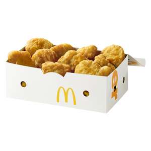 La boite de 20 chicken McNuggets (via Ubereats) - Mcdonald's Rixheim (68)