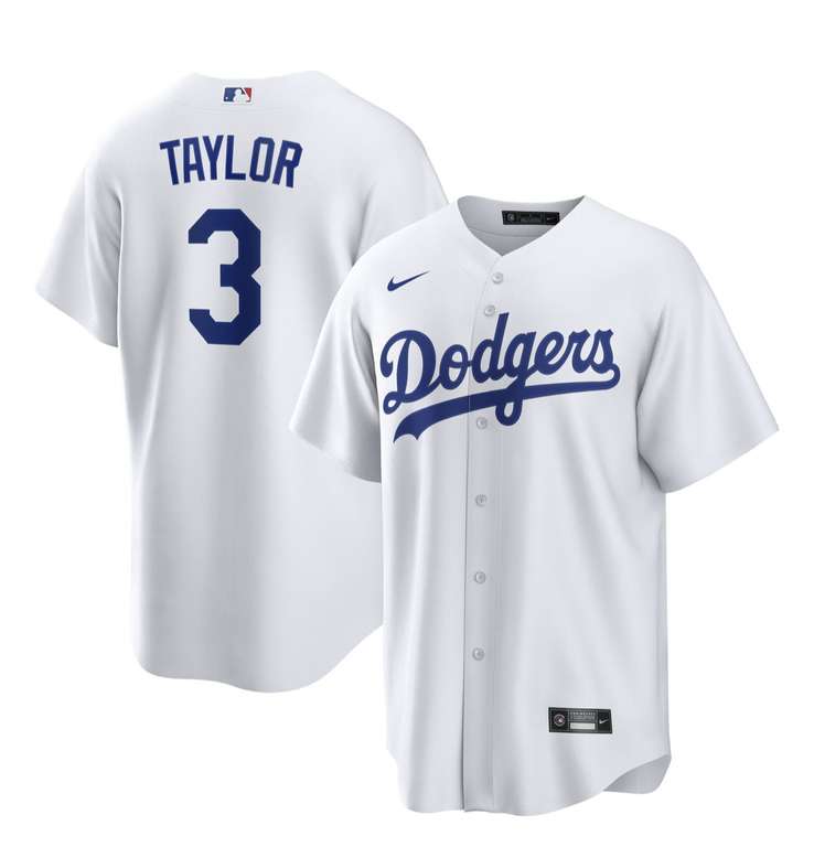 Sélection d'articles Nike Fanatics - Ex: Chemise de baseball LA Dodgers - tailles du S au 2XL