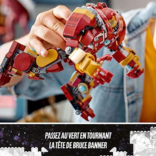 Jeu de construction Lego Marvel 76247 - Hulkbuster : la bataille du Wakanda (Via coupon)