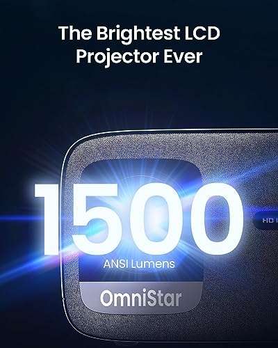Vidéoprojecteur Casiris OmniStar L80 - 1080p natif - 1500 Lumens ANSI - Mise au point automatique (Via Coupon - Vendeurs Tiers)