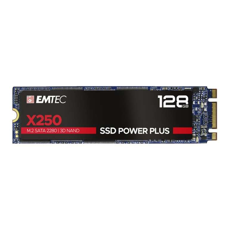 SSD interne M.2 Emtec M. Power Plus X250 - 128 Go