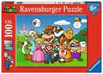 Puzzle 100 pièces XXL Ravensburger "Super Mario Fun"