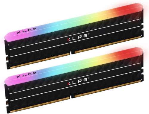 Kit mémoire Ram DDR4 PNY XLR8 Gaming REV RGB 32 Go (2x16 Go