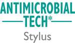 Lot de 12 BIC Stylos Tactiles Rétractables 2 en 1 à technologie Antimicrobienne, Pointe Moyenne (1,00 mm)