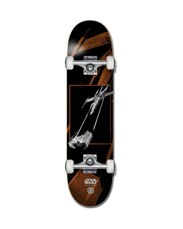 Sélection de skateboards complets à 39€ (hors exclusions) - Ex : Skateboard Star Wars x Element 7.75" Vader