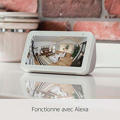 Caméra de surveillance intérieure wifi HD Ring Indoor Cam - Fonctionne avec Alexa