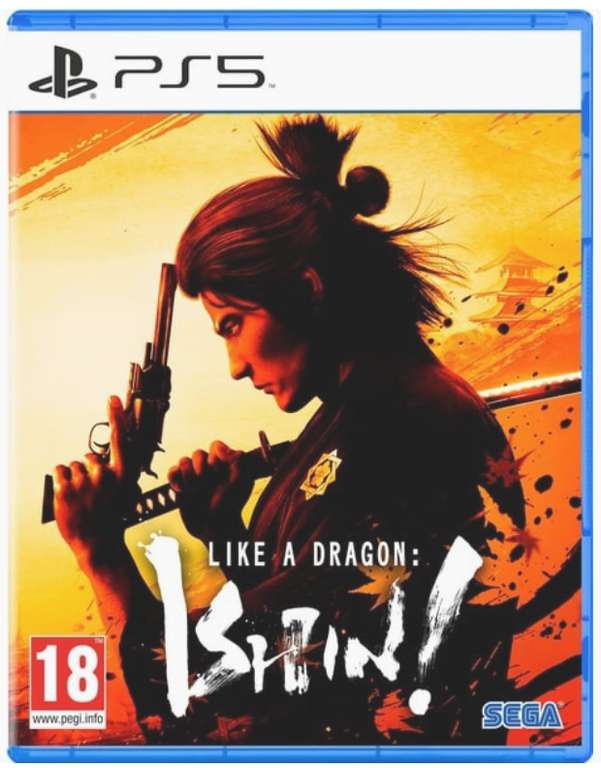 Like a Dragon: Ishin! sur PS5 (Version PS4 à 22.14€ - Vendeur Tiers)