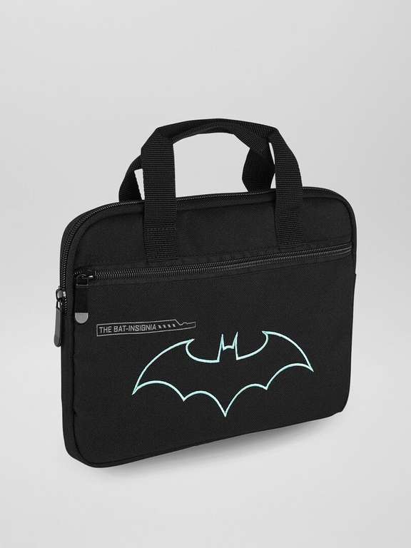Pochette de transport noire "Batman" - 25*18cm