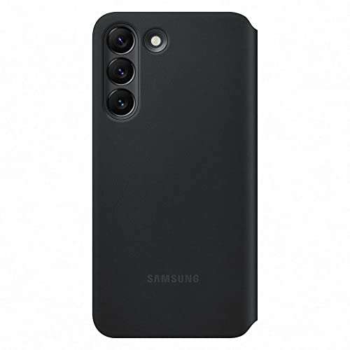 Etuit de protection Smart Clear View Samsung S22 - Noir+ ODR 20 € Remboursés