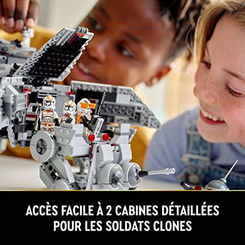 LEGO Star Wars, Le marcheur AT-TE, 75337, 9 ans et plus