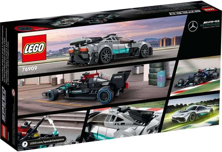 LEGO Speed Champions 76909 Mercedes-AMG F1 W12 et Project One (Via 9,23€ sur Carte Fidélité)