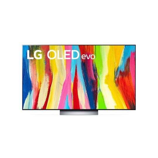 TV 55" LG OLED55C2 (2022) - OLED Evo, 4K UHD, 100 Hz, HDR, Dolby Vision IQ, HDMI 2.1 / VRR / ALLM, FreeSync (via 209,85€ en fidélité)