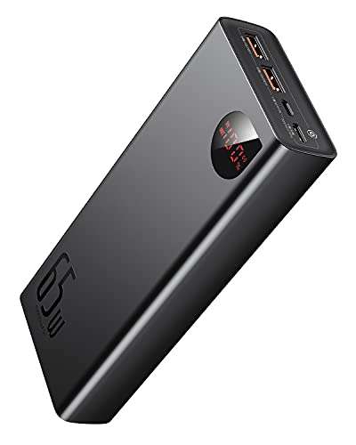 Baseus – Chargeur Portable 30000mah, Batterie Externe Pd 15w