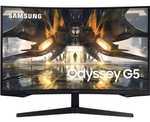 Ecran PC Gamer 32" Samsung Odyssey G5 G55A (LS32AG550EPXEN) - 165Hz - incurvé - Dalle VA (30€ via ODR)