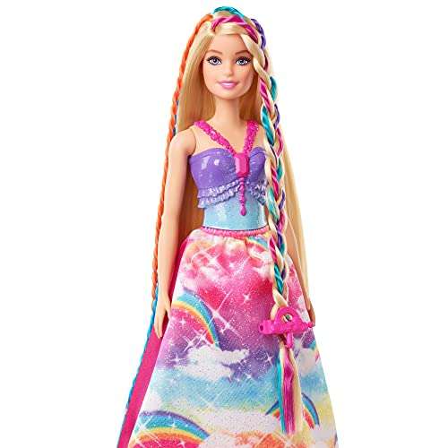 Poupée Barbie Dreamtopia Princesse Tresses Magiques (via coupon)