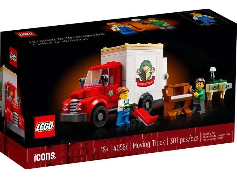 Lego Le camion de déménagement 40586 offert dès 180€ d'achat
