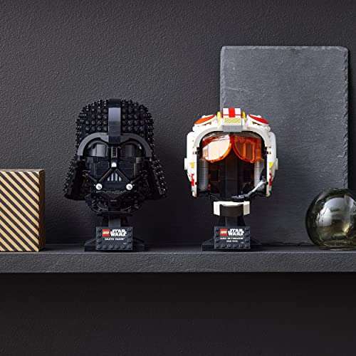 Jeu de Construction Lego Star Wars Le Casque Red Five De Luke Skywalker Modèle Réduit de Collection (75327)