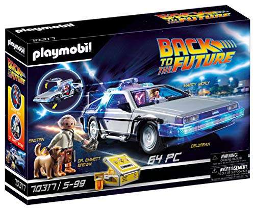 Jouet Playmobil - Back To The Future Delorean (70317)