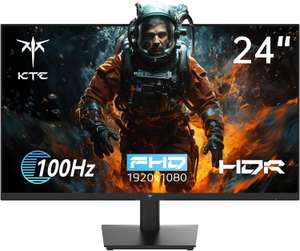 Écran PC 23.8" KTC H24V13 - Full HD, 100Hz, HDR10, FreeSync & G-Sync, 104% sRGB, VA (Entrepôt EU)