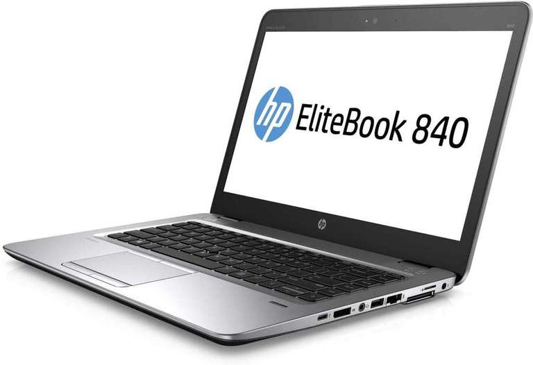 PC Portable 14" HP Elitebook 840 G3 - WXGA (1366x768), i5-6300U, RAM 8 Go, SSD 256 Go, Windows 10 Pro (Reconditionné - Grade B)