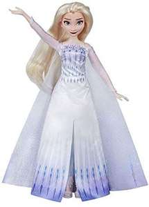 Disney La Reine des Neiges 2 - Poupee Princesse Disney Elsa chantante (français) en tenue de Reine (26 cm)