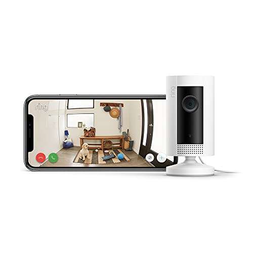 Caméra de surveillance intérieure wifi HD Ring Indoor Cam - Fonctionne avec Alexa