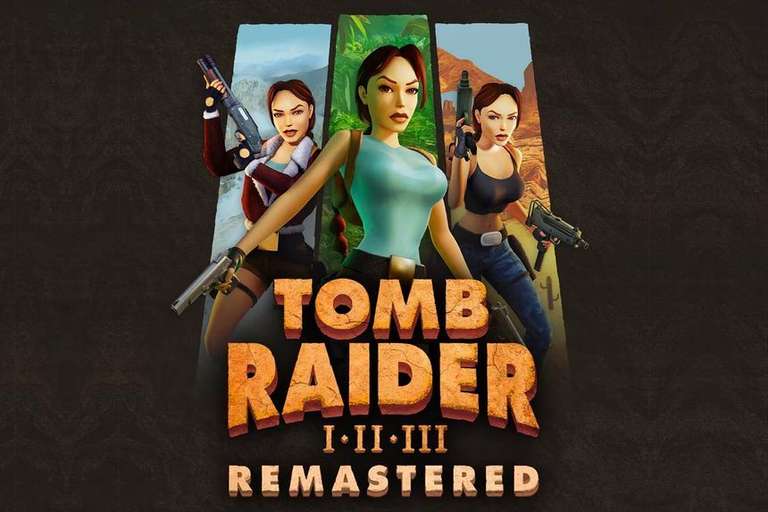 Tomb Raider I-II-III Remastered Starring Lara Croft sur PC (Dématérialisée - Steam)