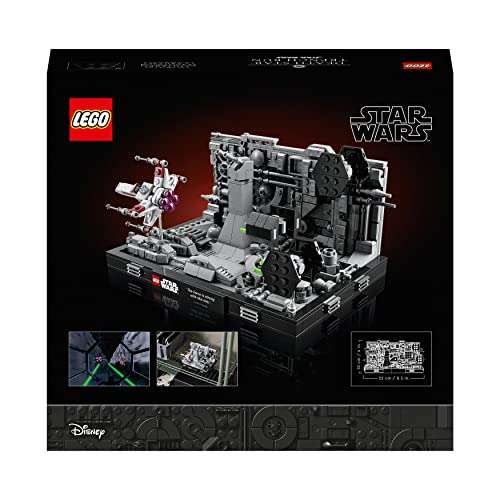 LEGO 75329 Star Wars Diorama de la Poursuite dans Les Tranchées de l’Étoile de la Mort (Retrait magasin et Remise panier)