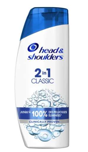 Shampoing Head&shoulders 600mL - différentes variétés (via 7,84€ sur carte de fidélité et ODR 3,92€)