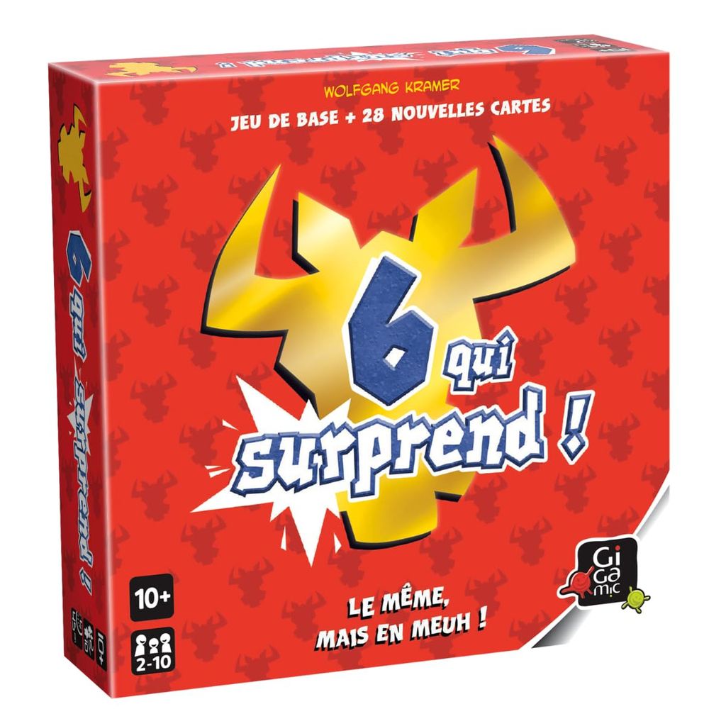 Jeux de société 6 Qui Surprend ! Gigamic - De 2 à 10 joueur
