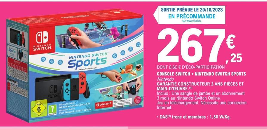 Jeu Nintendo Switch - 30 Sport Games in 1 - Sport - En boîte