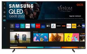 TV Samsung 50" QLED 50Q60B 2022 - 4K UHD, Smart TV, HDR10, 50 Hz (QE50Q60BAUXXC)