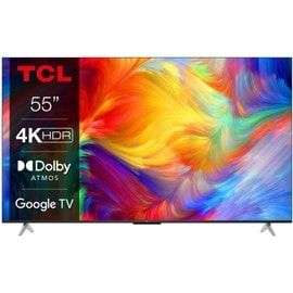 TV 55" TCL 55P638 - 4K, LED, Dolby Vision & Atmos, HDR10, HDMI 2.1, ALLM, Google TV