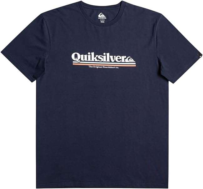 T-Shirt Quiksilver Between The Lines SS Enfant - 8 à 14 ans pour le noir - 6 à 16 ans pour le bleu marine (Vendeur Tiers)