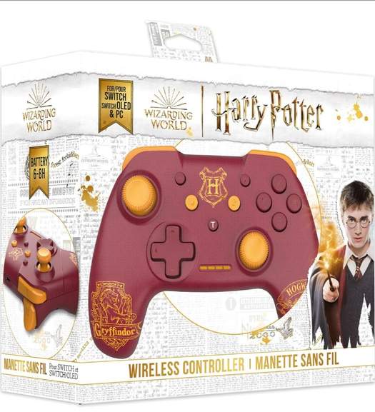 Sélection de Manette Sans Fil Freaks and Geeks Harry Potter pour Nintendo  Switch . Ex : 4 maisons –