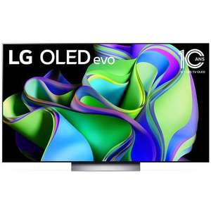 TV 77" OLED Evo LG OLED77C3 195 cm 4K UHD Smart TV 2023 Noir et Argent