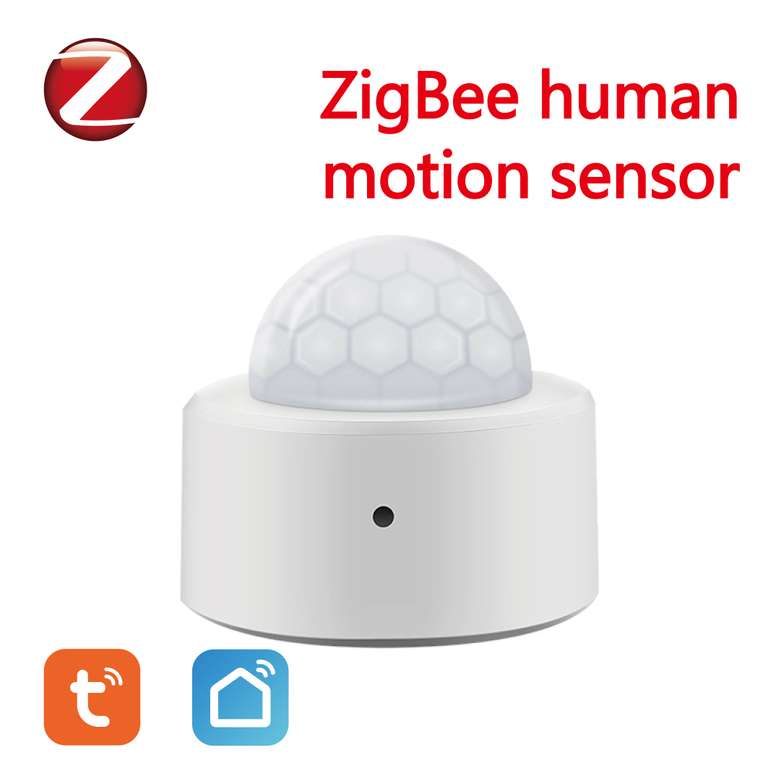 Mini détecteur de mouvement PIR intelligent Tuya Zigbee 3.0