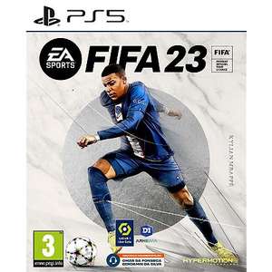FIFA 23 sur PS5 et Xbox Series X (via 10€ sur la carte)
