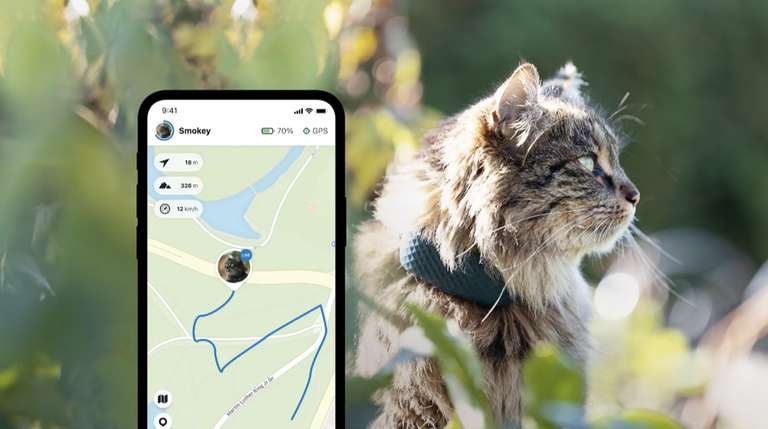 Tractive GPS CAT 4 - Tracker GPS pour chat